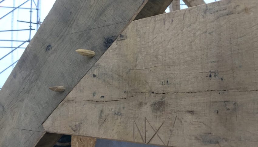 Restauration patrimoine - Marquages traditionnels - église liscorneau